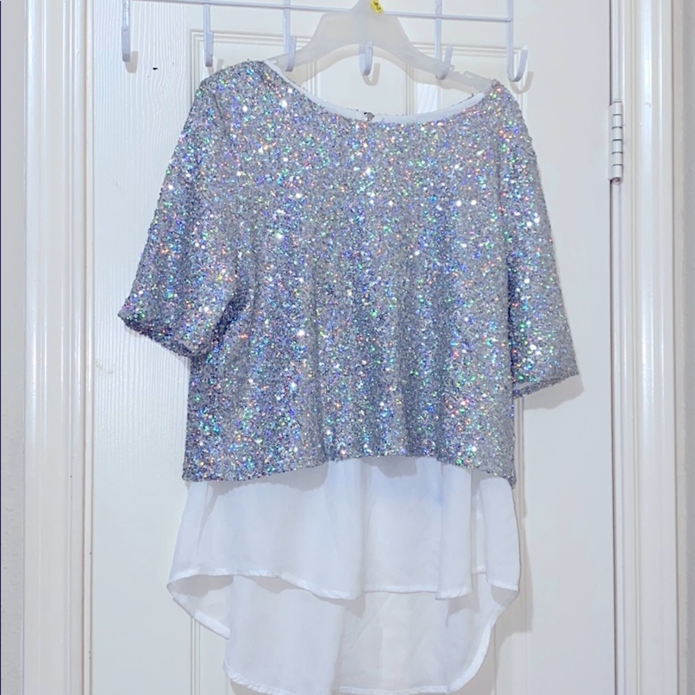 Sequin Blouse - image 1